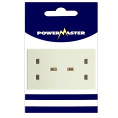 Powermaster 2 Gang 13 Amp Extension Socket