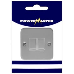 Powermaster 2 Gang 2 Way 10 Amp Metalclad Switch
