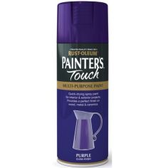 Rust-Oleum Painters Touch Spray Paint - Purple Gloss 400ml