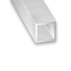Raw Aluminium Square Tube - 20mm x 20mm x 2m
