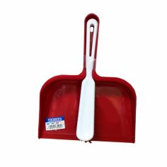 Dosco Hygiene Colour Coded Dustpan & Brush Set - Red