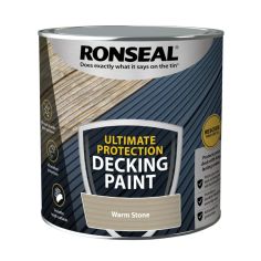Ronseal Ultimate Protection Decking Paint Warm Stone 2.5L
