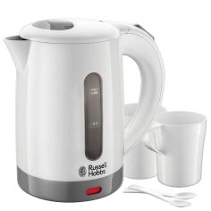 Russell Hobbs Compact Travel Kettle White 0.9L