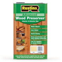 Rustins Advanced Wood Preserver - Clear 1L