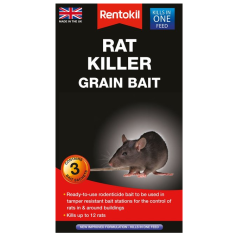 Rentokil Rat Killer - 5 Sachets And Bait Tray