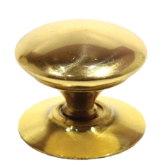 Cupbrd Knob 1.5in Brass