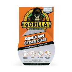 Gorrilla Crystal Clear Repair Tape - 8.2m x 48mm