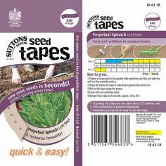 Seed Tape - Perpetual Spinach Leaf