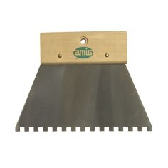 Amig Flexible Steel Toothed Spatula - 180mm