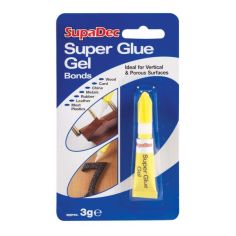 SupaDec Superglue Gel Tube 3g