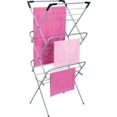 Slim 3 Tier Clothes / Laundry Airer - Silver