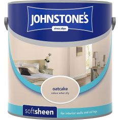 Johnstones Soft Sheen Paint - Oatcake 2.5L