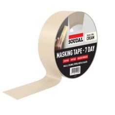 Soudal Masking Tape 7 Day Cream - 36mm x 50m