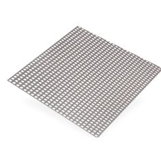 Square Perforated Raw Steel - 1000mm x 500mm 
