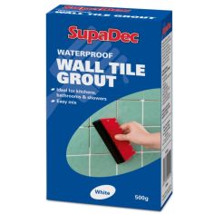 SupaDec Waterproof Wall Tile Grout 500g