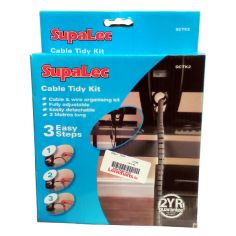Supalec Cable Tidy Kit