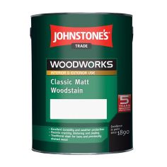 Johnstone's  Classic Woodstain Clear Matt - 2.5L