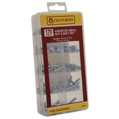 Assorted Small Nut and Bolt Set - 170 pieces 