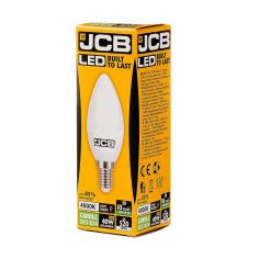 Jcb 6W (40W) Led E14 Candle Cool White 520 Lumens