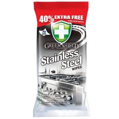 Green Shield Stainless Steel Extra Large Wipes - Pack of 70