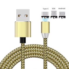 Universal Magnetic Charging Cable Gold