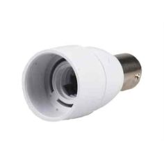 B15 - E14 White Light Bulb Adaptor