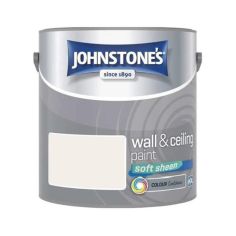 Johnstones Wall & Ceiling Soft Sheen Paint - White Lace 2.5L