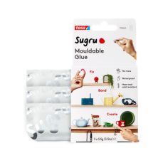 Sugru by Tesa - All Purpose Super Glue, Moldable Craft Glue for Indoor &  Outdoor - Adhesive Glue for Creative Fixing, Repairing, Bonding 