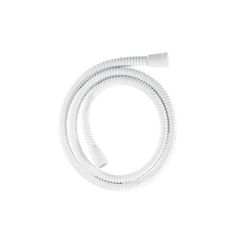 Croydex 1.5m reinforced PVC shower hose - White