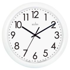 Acctim Abingdon White Wall Clock